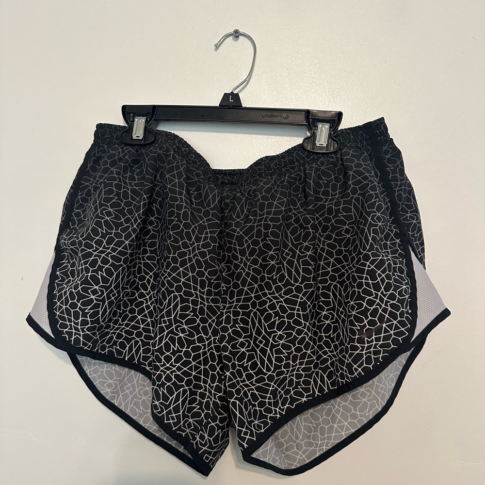 Nike Black and Gray Athletic Shorts